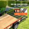 VEVOR TrailTailgate er Lift Assist, Max 180 lbs Load Capacity, Compatible with Open Utility Trailer Tailgate and Ramp, with 10 to 24 Inches Heights Side Rail and 4 to 6 Feet Height Tail Gate or Ramp