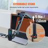 VEVOR Desk-Mounted Microphone Arm, Flexible 360° Rotation, Adjustable Stand with Universal 3/8" to 5/8" Adapter and Headphone Holder, Compatible with Blue Yeti, Hyperx Quadcast, and More