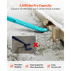 VEVOR Prylever Bar, 2000 lbs Weight Capacity, 52.5 Inch Heavy Duty Carbon Steel Handle Pry Lever Bar, 56 Inch Long Crowbar for Concrete, Demolition, Crowbaring, Ideal for Construction & Industrial Use
