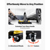 VEVOR Low Profile Floor Jack, 2.5 Ton (5512 lbs) Capacity, Steel Racing Floor Jack with Single Piston Quick Lift Pump & Raised Saddle, Hydraulic Trolley Car Lift for SUVs, Lifting Range 3.3"-13.8"