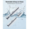 VEVOR Skimming Blade Set,10\"+24\"+32\" Blades + 35\"-78\" Extension Handle，European Stainless Steel Construction Knife, Aluminum Blade Profile Smoothing Knockdown Spatula for Gyprock/Drywall/Wall-Boa