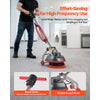 VEVOR Commercial Floor Scrubber Machine, Heavy Duty Floor Cleaner Polisher with 2 Wheels,  Professional Electric Carpet Buffer, Max 1900 RPM, 43 FT Cord, 3 Pads & 3 Brushes - All Floor Surfaces