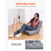 VEVOR Floor Chair, Recycled Foam Folding Sofa Chair with 14 Adjustable Positions, Multifunctional Floor Chair with Back Support Ideal for Sleeping Reading, Floor Gaming Chair Suitable for Kids, Gray