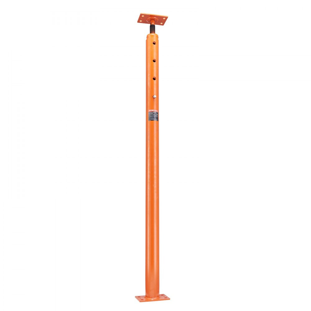 VEVOR House Floor Jack, 56"-100" Height Range, 18000 lbs Max Load Capacity, Adjustable Support Beam Basement Jack Post Pole for Leveling, Lift Support Steel Telescoping Jack for Temporary Support