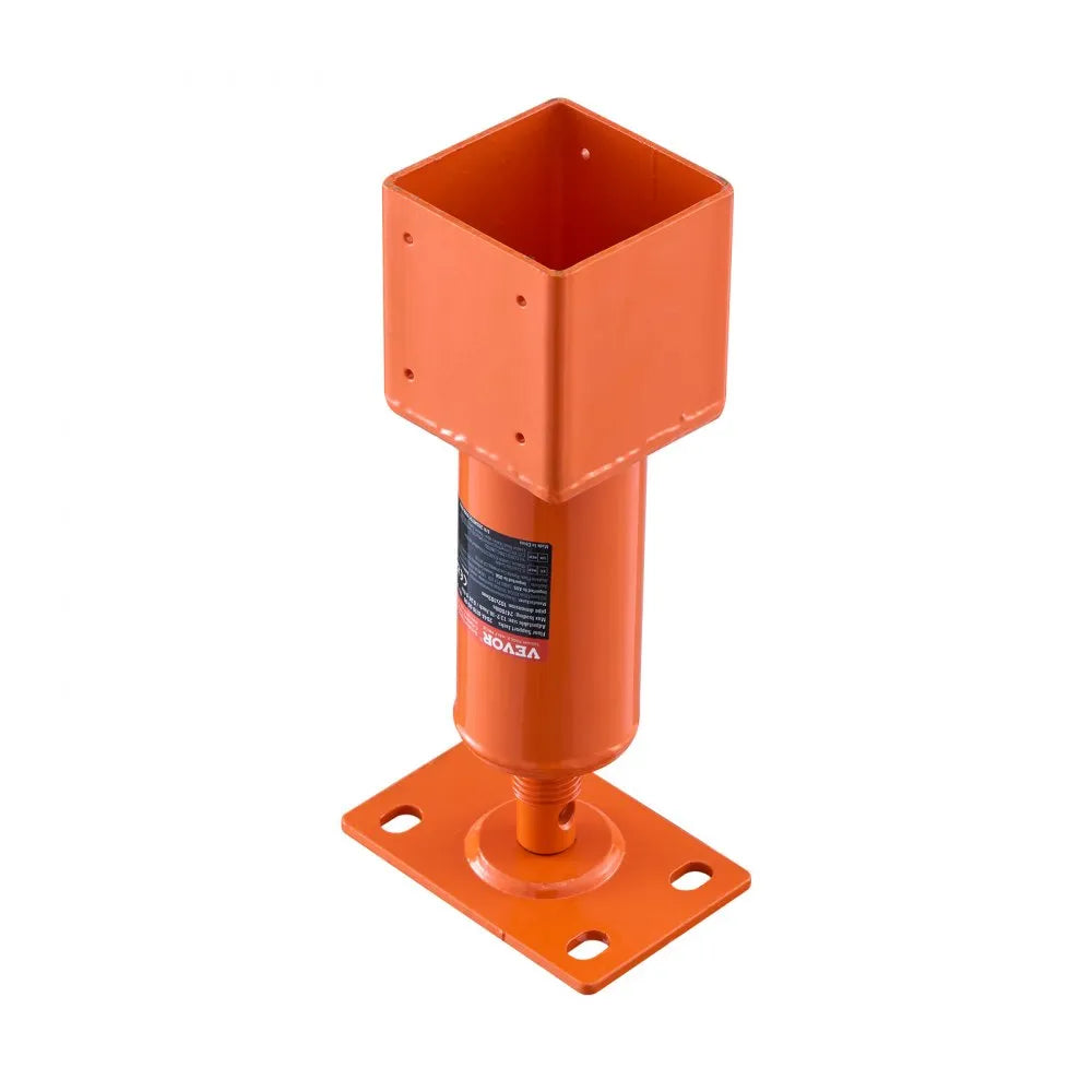 VEVOR Screw Jack Post, 4" x 4", 13.2"-18.7" Height Range, 24700 lbs Max Load Capacity, Adjustable Shore Jack, Temporary House Jack Pole for Home Leveling, Lifting Floor Crawlspace Basement Shore Beam