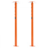 VEVOR House Floor Jacks, 2 Pack 53-93 Inch Height Range, 18000 lbs Max Load Capacity, Adjustable Support Beam Basement Jack Post Pole for Leveling, Lift Steel Telescoping Post for Temporary Support