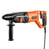 VEVOR Rotary Hammer Drill, 1-1/8 in SDS-Plus Electric Corded Heavy Duty Rotary Hammer, 4 Functions, Including 3 Drill Bits, Flat Chisel, Pointed Chisel, and Carrying Case, for Concrete and Masonry
