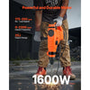 VEVOR Corded Hammer Drill, 1600W 175-350RPM Electric Demolition Drills, 2-Inch SDS-Max Rotary Hammer Driver, 3 Functions Chipping Power Tool Kit for Concrete, Drilling Wood Plastic