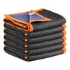 VEVOR Moving Blankets 6 Pcs, 72 x 40 in (32 lbs/dz) Large Packing Blankets with Cotton Filling, Heavy Duty Nonwoven Fabric Padded Moving Blanket for Shipping, Wrapping, Protecting Furniture