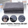 VEVOR Moving Blankets, 72" x 54", 21 lbs/dz Weight, 12 Packs, Professional Recycled Cotton Packing Blanket, Large Heavy Duty Shipping Mover Pads Perfect for Protecting Furniture, Floors, Appliances