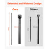 VEVOR 1000 Pack Cable Zip Ties, 12-inch Heavy Duty Cable Wire Ties with 50LBS High Tensile Strength, Multi-Purpose Self-Locking Nylon Tie Wraps, Heat & Cold Resistant for Indoor and Outdoor Use