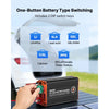 VEVOR DC to DC Charger with MPPT, 520W, 40A On-Board Battery Charger, Solar Panel/Alternator Dual Input, Smart Multi-Stage Charging for LiFePO4 Lead-Acid Batteries, 12V/24V-12V/24V, for RV Home Backup
