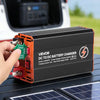 VEVOR DC to DC Charger with MPPT, 520W, 40A On-Board Battery Charger, Solar Panel/Alternator Dual Input, Smart Multi-Stage Charging for LiFePO4 Lead-Acid Batteries, 12V/24V-12V/24V, for RV Home Backup