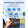VEVOR DC to DC Charger with MPPT, 650W, 50A On-Board Battery Charger, Solar Panel/Alternator Dual Input, Smart Multi-Stage Charging for LiFePO4 Lead-Acid Batteries, 12V/24V-12V/24V, for RV Home Backup