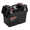 VEVOR Battery Box, Group 24/31 Trolling Motor Battery Box, 12V/24V Marine Batteries Case with PP Shell and Dual Straps, Smart Batteries Case, Suitable for Trolling Motor, Marine,RV & Solar Panel