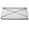 VEVOR Stainless Steel Griddle, 32x16 inch Universal Flat Top Rectangular Plate, Gas Grill Griddle for BBQ Grill, Teppanyaki, Portable Family Cookware with Handle, for Camping Tailgating Party