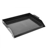 VEVOR Carbon Steel Griddle, 20x16 inch Universal Flat Top Rectangular Plate, Gas Grill Griddle for BBQ Grill, Teppanyaki, Portable Family Cookware, for Camping Tailgating Party, Black