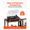 VEVOR Record Player Stand with Charging Station & USB Ports, Holds up to 200 Albums, 3-Tier Turntable Stand with Vinyl Record Storage, Record Player Table with Display Shelf for Bedroom, Living Room