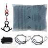 VEVOR Aerial Silk & Yoga Swing, 11 Yards, Aerial Yoga Hammock Kit with 100gsm Nylon Fabric, Full Rigging Hardware & Easy Set-up Guide, Antigravity Flying for All Levels Fitness Bodybuilding, Green