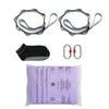 VEVOR Aerial Yoga Hammock & Swing, 4.4 Yards, Yoga Starter Kit with 100gsm Nylon Fabric, Full Rigging Hardware and Easy Set-up Guide, Antigravity Flying for All Levels Fitness Bodybuilding, Purple