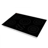 VEVOR Induction Cooktop 30in 5 Burners Built-in Electric Stove 220V 9200W, Low-Power Continuous Heating, Induction Burner for Kitchen, 9 Power Levels, LED Touch Screen, Ceramic Glass, and Child Lock