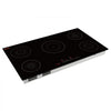 VEVOR Induction Cooktop 36inch 5 Burners Built-in Electric Stove 220V 9200W, Low-Power Continuous Heating, Induction Burner for Kitchen, with 9 Power Levels, LED Touch Screen, and Child Lock