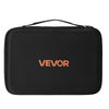 VEVOR Battery Organizer Storage Box, Battery Case Bag with Tester BT-168, Waterproof Batteries Organizer Storage Case with Zipper, Holds 167 Batteries AA AAA C D 9V Button, Black (Box Only)