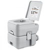 VEVOR Portable Toilet for Camping, Porta Potty with Carry Bag, 5.3 Gal Waste Tank & 3.2 Gal Flush Tank, Push-Button Pressurized Flush Commode, Leak-proof and Odourless Travel Toilet for Camping Car