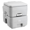 VEVOR Portable Toilet for Camping, Porta Potty with Carry Bag, 5.3 Gal Waste Tank & 3.2 Gal Flush Tank, Push-Button Pressurized Flush Commode, Leak-proof and Odourless Travel Toilet for Camping Car
