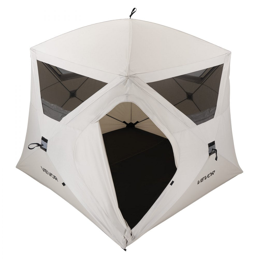 Vevor Camping Tent 4-Person Pop-Up Instant Cabin Tent with Large Mesh – FactoryPure