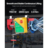 VEVOR Electric Hoist, 1320 lbs Lifting Capacity, 1150W 110V Electric Steel Wire Winch with Wireless Remote Control, 40ft Single Cable Lifting Height & Pure Copper Motor, for Garage Warehouse Factory