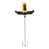VEVOR Electric Power Trowel, 800W Concrete Finishing Machine Corded with Mixing Rod, 6-Speed Adjustable 120–200 RPM, Steel & Plastic Trowel Discs, Extension Handle, Floor Smoothing Cement Finisher