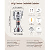 VEVOR 150g Electric Grain Mill Grinder, High Speed 850W Commercial Spice Grinders, Stainless Steel Pulverizer Powder Machine, for Dry Grains Spices Cereals Coffee Corn Pepper, Straight Type
