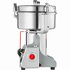 VEVOR 2000g Electric Grain Mill Grinder, High Speed 3400W Commercial Spice Grinders, Stainless Steel Pulverizer Powder Machine, for Dry Grains Spices Cereals Coffee Corn Pepper, Swing Type