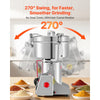 VEVOR 2500g Electric Grain Mill Grinder, 3400W 32000RPM High Speed Spice Corn Dry Grinding Machine, Stainless Steel Pulverizer Powder Machine for Dried Grains Coffee Beans Spices Nuts (270° Swing Type)