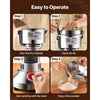 VEVOR 750g Electric Grain Mill Grinder, High Speed 2000W Commercial Spice Grinders, Stainless Steel Pulverizer Powder Machine, for Dry Grains Spices Cereals Coffee Corn Pepper, Straight Type