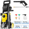 VEVOR Electric Pressure Washer, 2000 PSI, Max 1.65 GPM Power Washer with 30 ft Hose & Reel, 5 Quick Connect Nozzles, Foam Cannon, Portable to Clean Patios, Cars, Fences, Driveways, ETL Listed