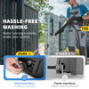 VEVOR Electric Power Washer, 2000 PSI, Max 1.65 GPM Pressure Washer with 30 ft Hose & Reel, 5 Quick Connect Nozzles, Foam Cannon, Portable to Clean Patios, Cars, Fences, Driveways, ETL Listed