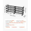 VEVOR Power Tool Organizer Wall Mount, 4-Layer Storage Rack with 8 Drill Holders, Tools Holder and Storage Rack with Screwdriver Holder, Garage Tool Organizer for Garage, Workbench, and Workshop