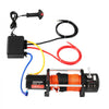 VEVOR Electric Winch, 10,000 lbs, 12V DC Truck Winch with Synthetic Rope, for Towing Off-Road SUVs, Trailers & Boats, 7/20 in x 65 ft Line, Aluminum Fairlead, Wireless & Wired Remote Control, IP55
