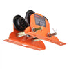 VEVOR Electric Hoist Manual Trolley, 1100 lbs/0.5 Ton Capacity for PA200 PA250 PA300 PA400 PA500, Push Beam Trolley with Dual Wheels, 2.36"-4.72" Adjustable Flange Width for Straight Curved I Beam