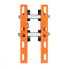 VEVOR Electric Hoist Manual Trolley, 2200 lbs/1 Ton Capacity for PA200 PA250 PA300 PA400 PA500, Push Beam Trolley with Dual Wheels, 2.68"-4.33" Adjustable Beam Flange Width for Straight Curved I Beam