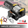 VEVOR Truck Winch 3,000LBS Electric Winch 10m Steel Cable 12V Power Winch Jeep Winch with Wireless Remote Control and Powerful Motor for UTV ATV & Jeep Truck and Wrangler Accessories in Car Lift