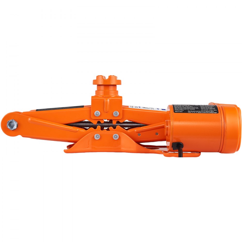 VEVOR Electric Car Jack, 3 Tons /6600 lbs Scissor Jack with Electric Impact Wrench, 12V Car Jack with Double Saddles with Remote Control, Portable Car Jack Lifting for Sedan, SUV, Truck Tire Change