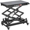 VEVOR Electric Lift Table, 330 lbs Capacity Double Scissor Lifting Table, Great for Material Handling, Moving, Transportation, 43 in Max. Height Adjustable Lift Platform, 4 Swivel Casters with Brakes