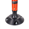 VEVOR Traffic Cones Delineator Posts, 48 Inch 8-Pack Orange Safety Post Cones with 4-Point Fixed Base & Reflective Strips for Parking Lots, Traffic Control, Road Safety, Construction Zones