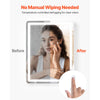 VEVOR LED Bathroom Mirror, 24" x 32" LED Bathroom Vanity Mirror with Frontlit and Backlit, Anti-Fog Memory Mirror with Lights, Stepless 3 Colors Temperature Dimmable Bathroom Mirror, Wall Mounted