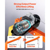 VEVOR Electric Truck Crane, 2200 lbs Pickup Truck Crane with 2200 LBS Electric Hoist, 360° Rotating Telescopic Boom, Premium Galvanized Steel, Foldable Pickup Bed Jib Hoist for Machine Lumber Lifting