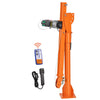 VEVOR Electric Truck Crane, 1100 lbs Pickup Truck Crane with 12V 3000 lbs Electric Winch, 360° Rotating Telescopic Boom, Premium Galvanized Steel, Foldable Pickup Bed Jib for Machine Lumber Lifting