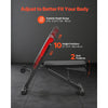 VEVOR Multi-Functional Weight Bench for Full Body Workout, Roman Chair Hyperextension Bench, 330 lbs Adjustable & Foldable Equipment for Back Arm Core Ab Workout, Sit Up Exercise Machine for Home Gym